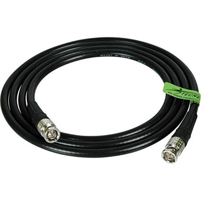 Canare L-5CFW HD-SDI / SMPTE 424M RG6 BNC Cable - 10 Foot Black-by-TecNec