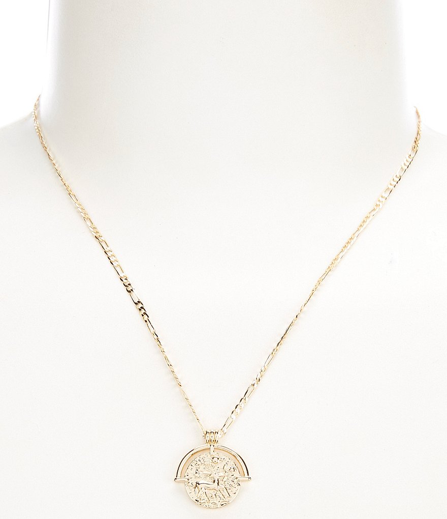 Panacea Zodiac Pendant Necklace