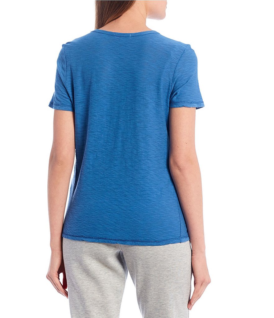 GB Malibu Solid Cotton Blend Tee