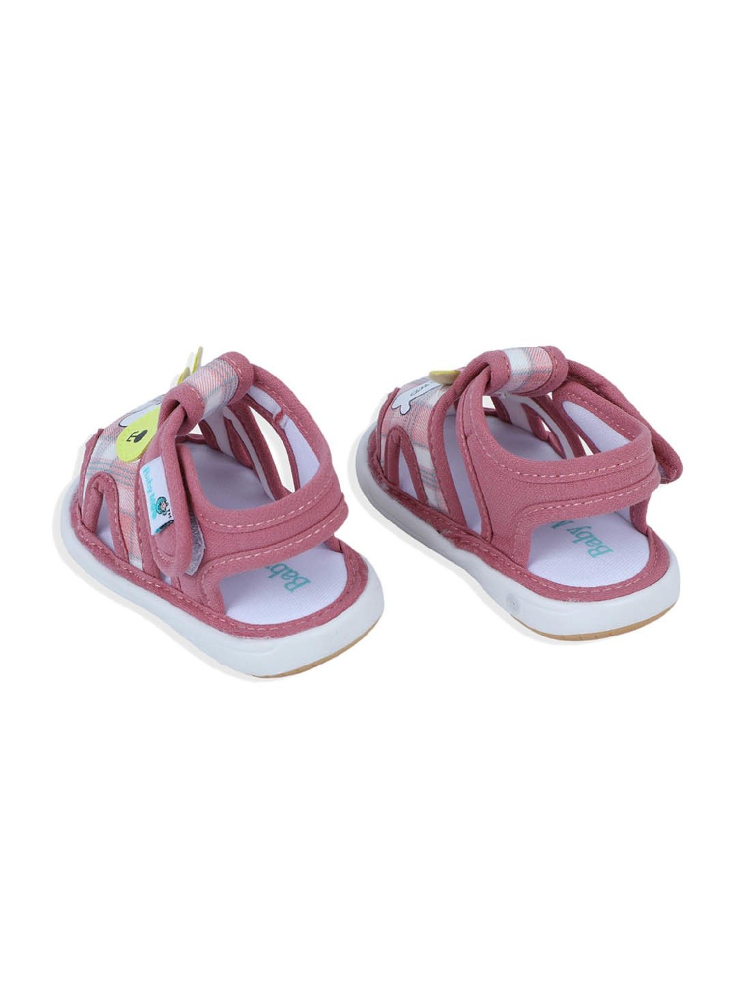 Passion Petals Kids Pink Sling Back Clogs