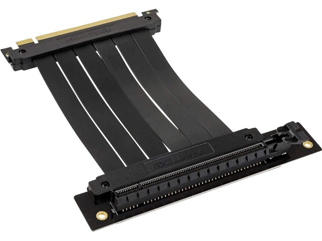Phanteks PH-CBRS_FL15 150mm Flat Line PCI-E x16 Riser Cable 90o Adapter for the Enthoo 719