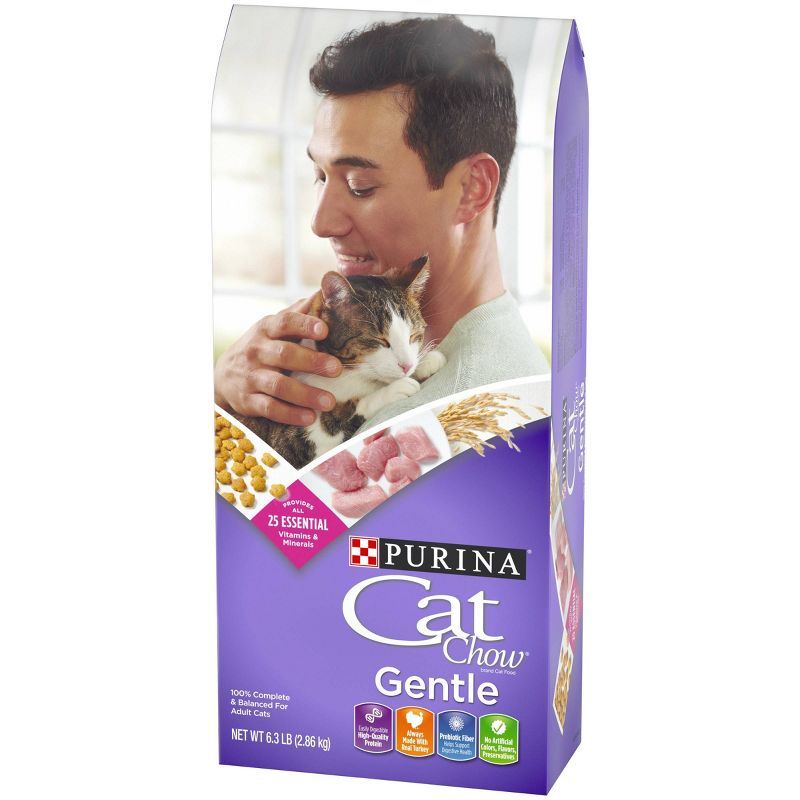 Purina Cat Chow Gentle with Chicken Adult Complete & Balanced Dry Cat Food - 6.3lbs