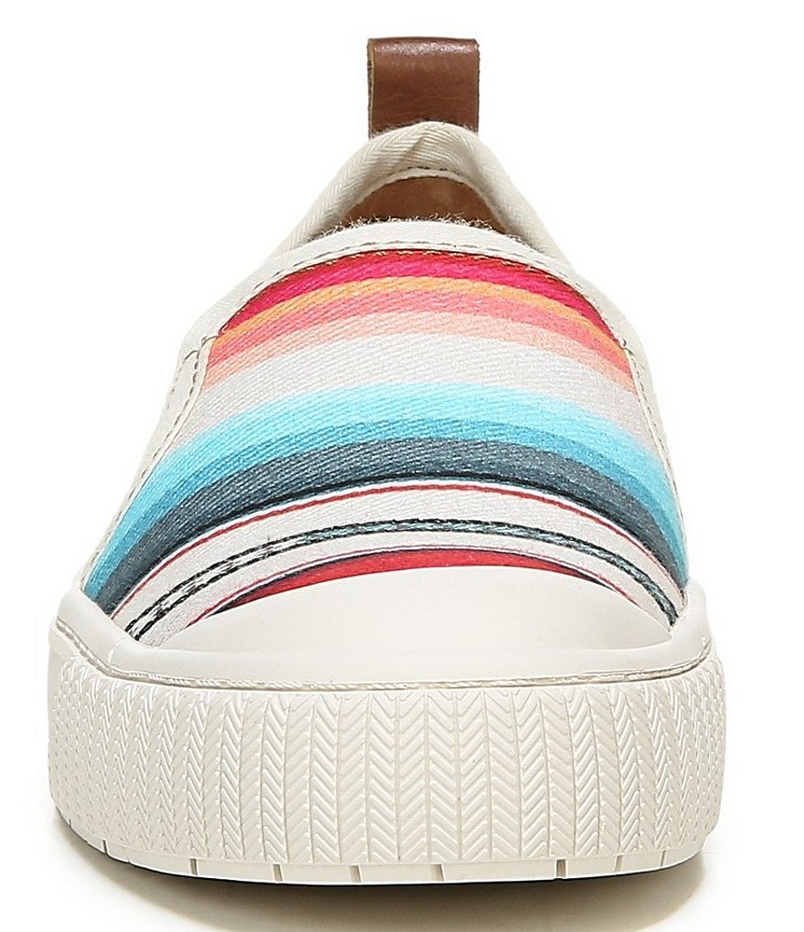 Zodiac Ciara Blanket Stripe Fabric Slip-Ons