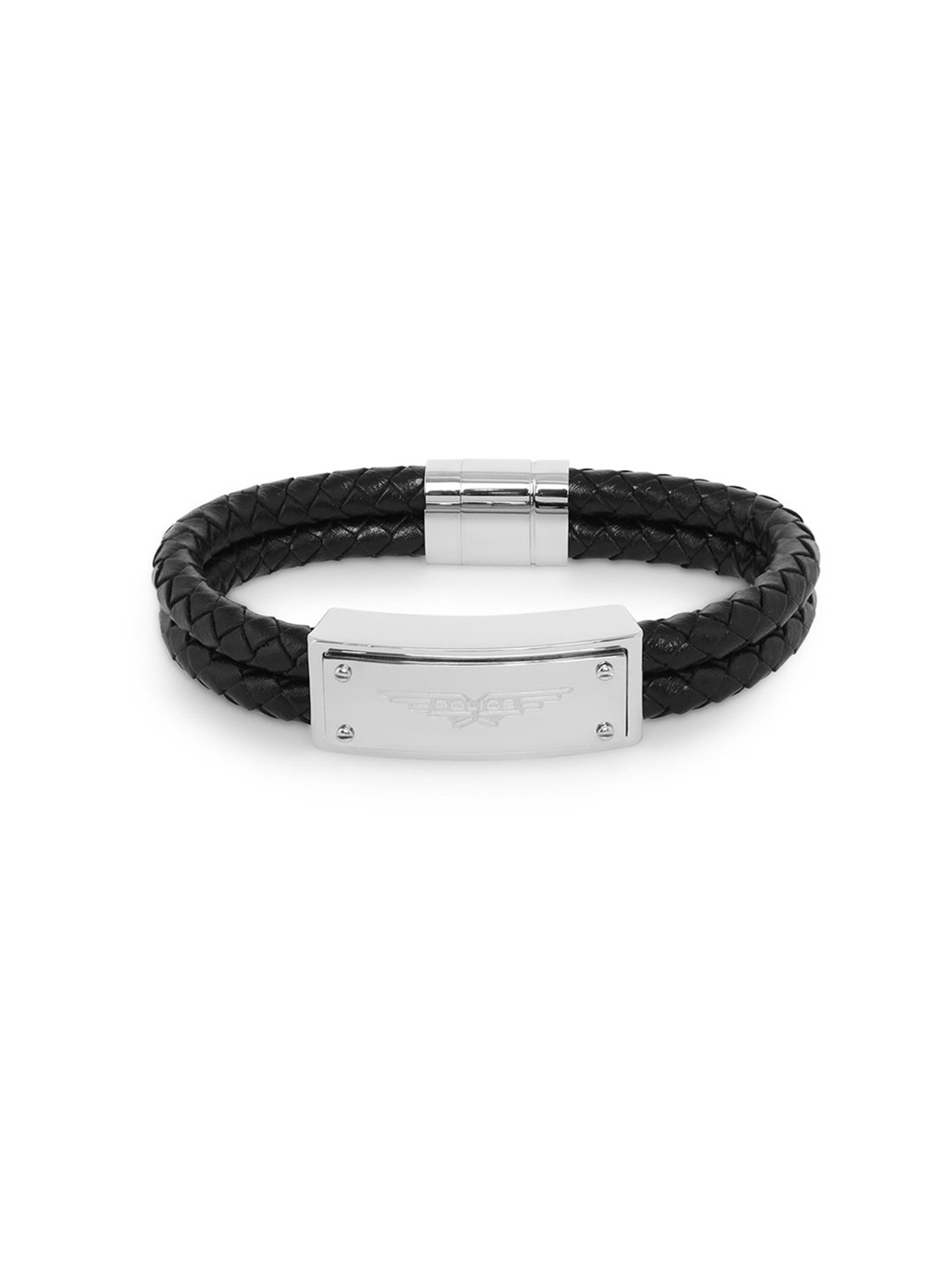 Police Black Bracelet for Men