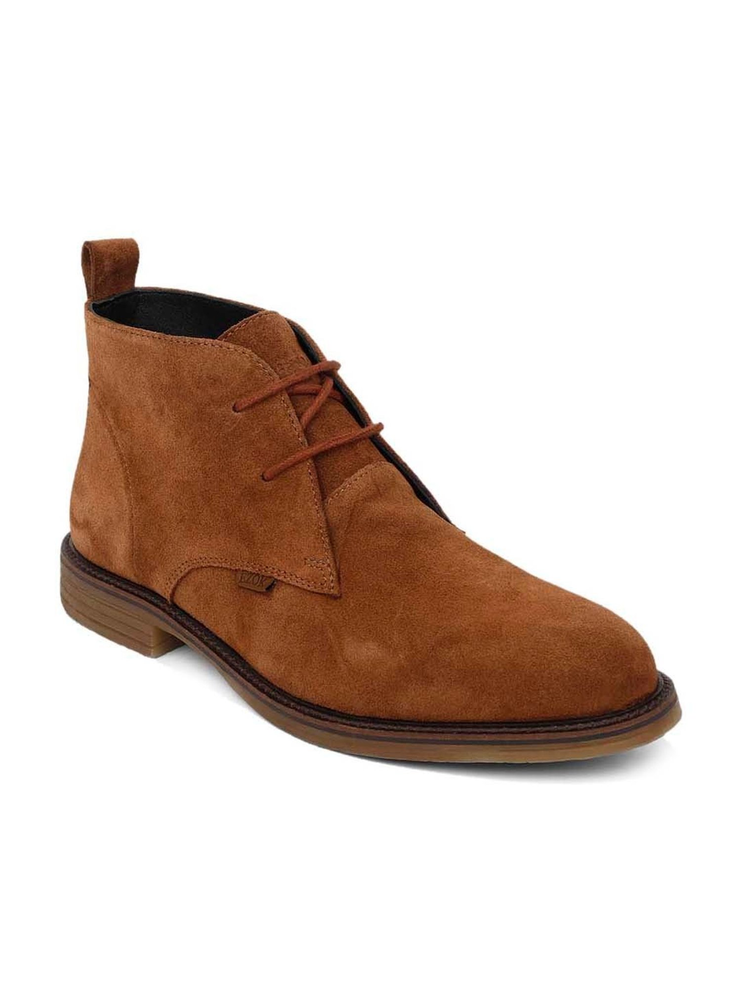 EZOK Men's Cognac Chukka Boots