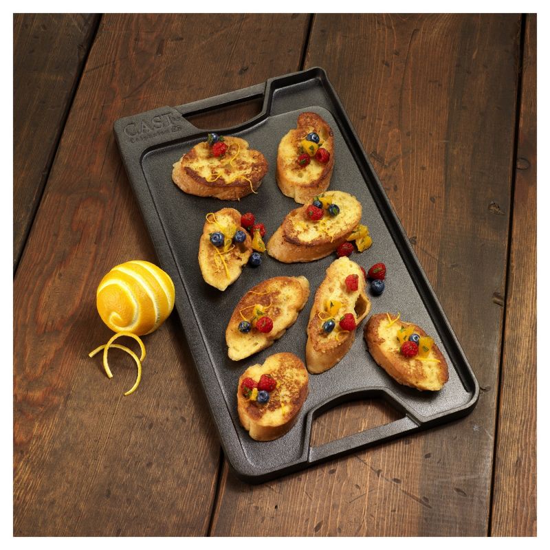 Calphalon Pre-Seasoned Reversible 10" x 18" Cast Iron Grill/Griddle