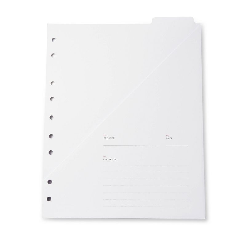 Medical Arts Press 6-Tab Chart Medical Indexes 33159