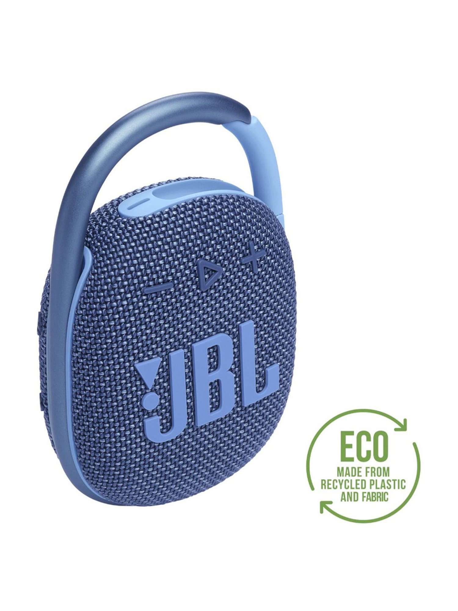 JBL Clip 4 Eco, 10W Wireless Portable Bluetooth Speaker with Pro Sound Dust & Waterproof (Blue)