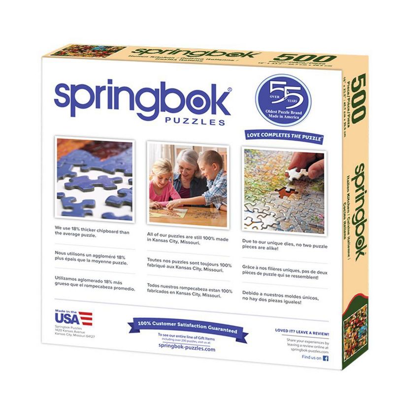 Springbok Italian Kitchen Puzzle 500pc