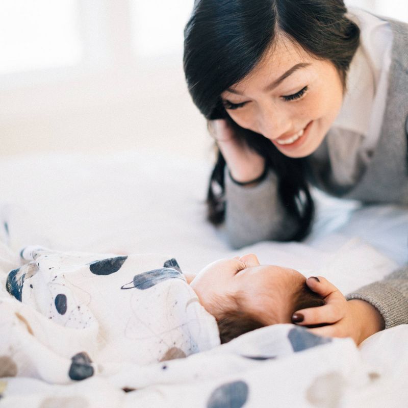 Little Unicorn Cotton Muslin Swaddle Blankets - Ground Control