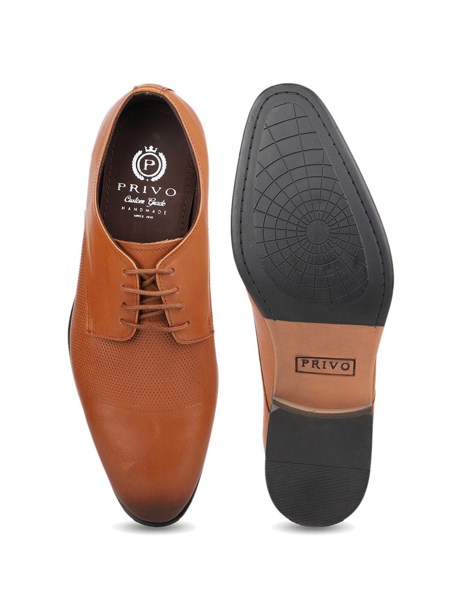 Privo by Inc.5 Men's Tan Derby Shoes