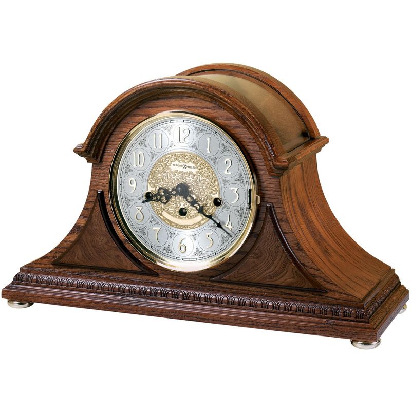Howard Miller 630202 Howard Miller Barrett Ii Mantel Clock 630202 Yorkshire Oak