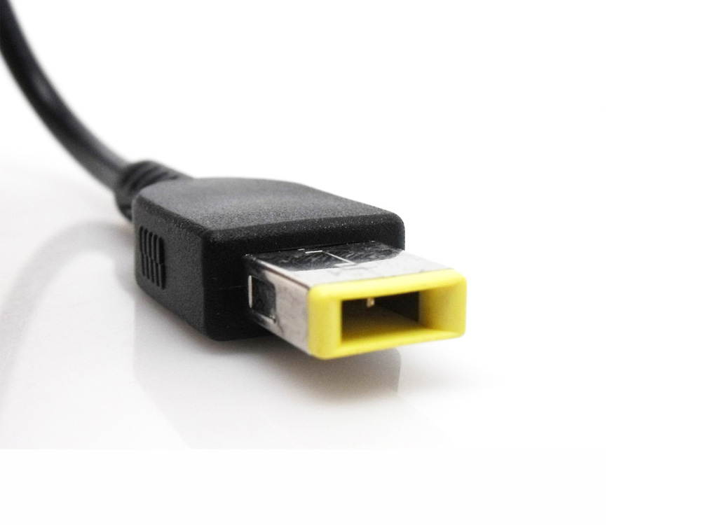 [2 Pack] DC Power Adapter Convert Lenovo Ideapad Yoga Barrel Adaptor 5.5x2.5mm Female to Lenovo Adaptor Cable for Lenovo ThinkPad X1 Carbon, Helix Essential IdeaPad Flex Thinkpad Power Adapter Cable