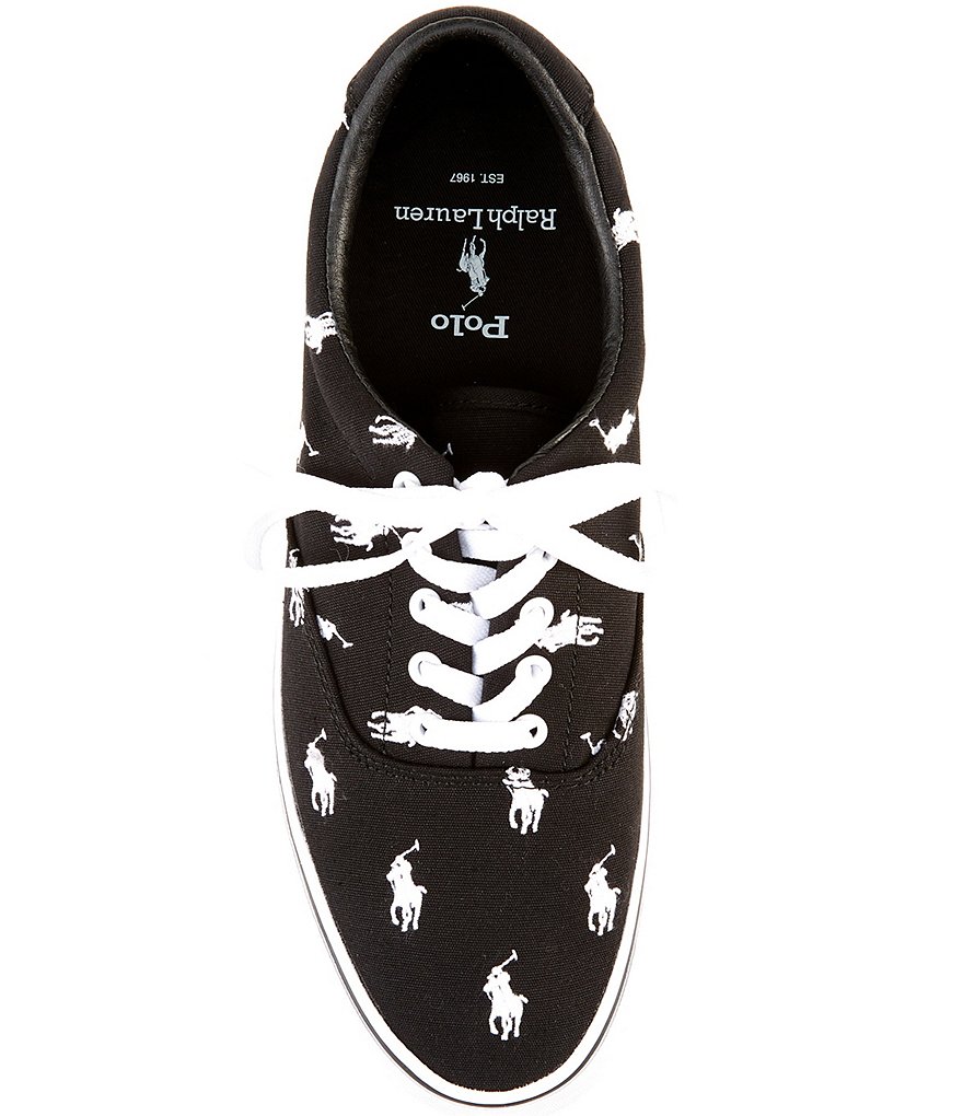 Polo Ralph Lauren Men's Thorton Embroidered Lace-Up Sneakers
