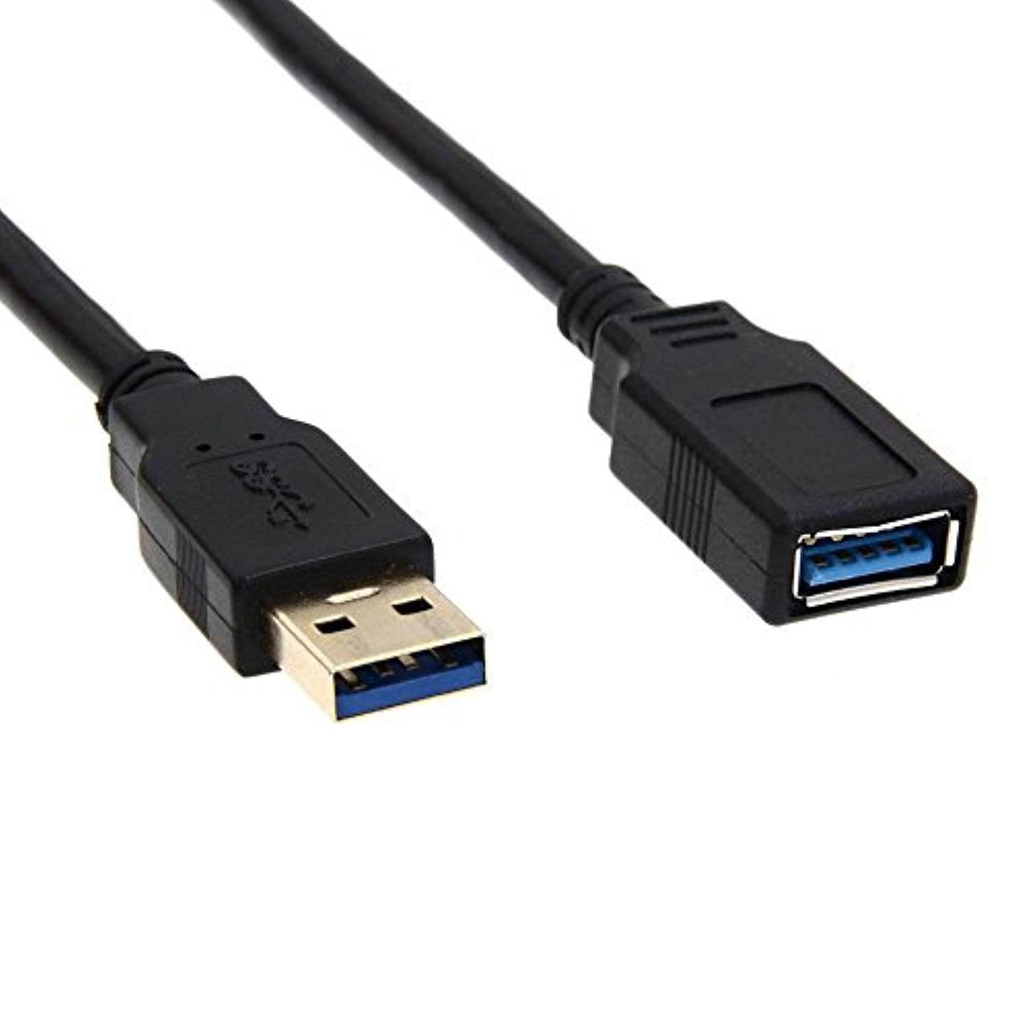 AYA 10Ft. (10 Feet) USB 3.0 SuperSpeed Male A to Female A Extension Cable