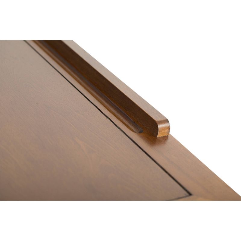 36" Canvas & Color Retro Wood Table Rustic Oak - Studio Designs