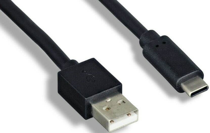 2-Meter USB 2.0 Type A Male To Type C Male Cable