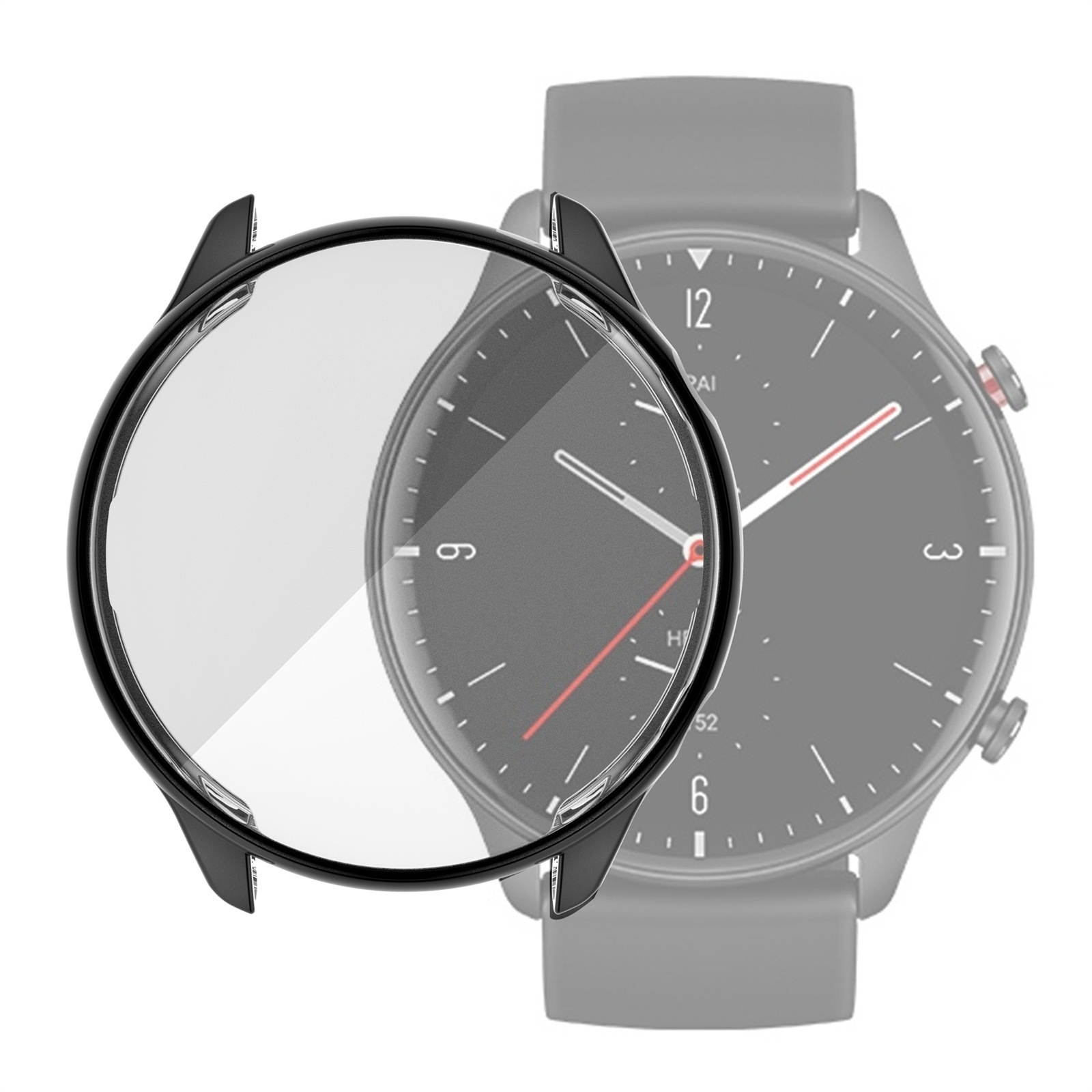 For Amazfit GTR 2 TPU Electroplating Protective Case Cover