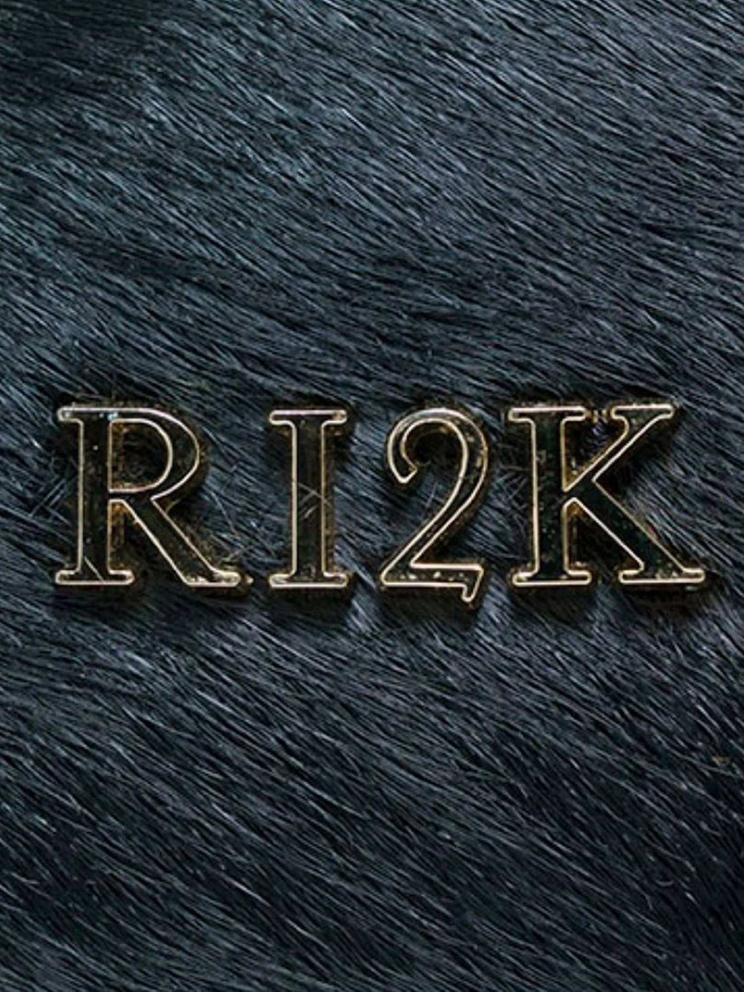 RI2K London Black Leather Medium Animal Effect Cross Body Bag