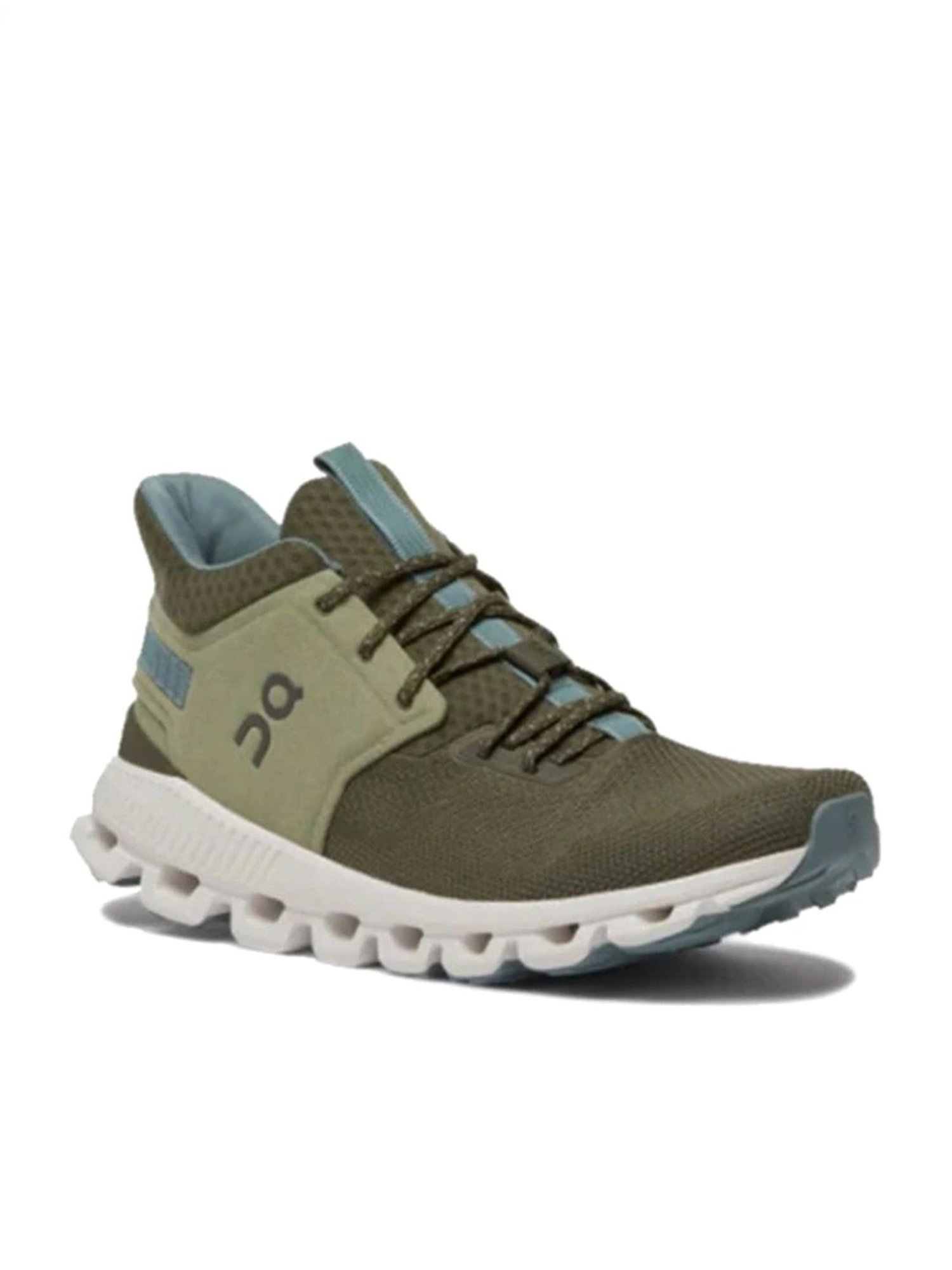 On Men's Cloud Hi Edge 1 Green Running Shoes