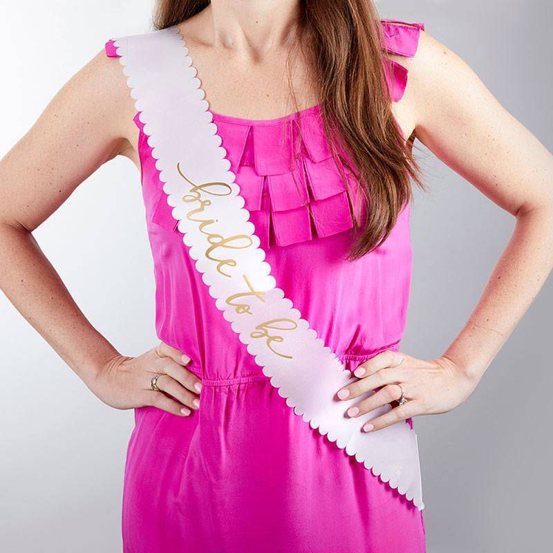 "Bride To Be" Wedding Sash