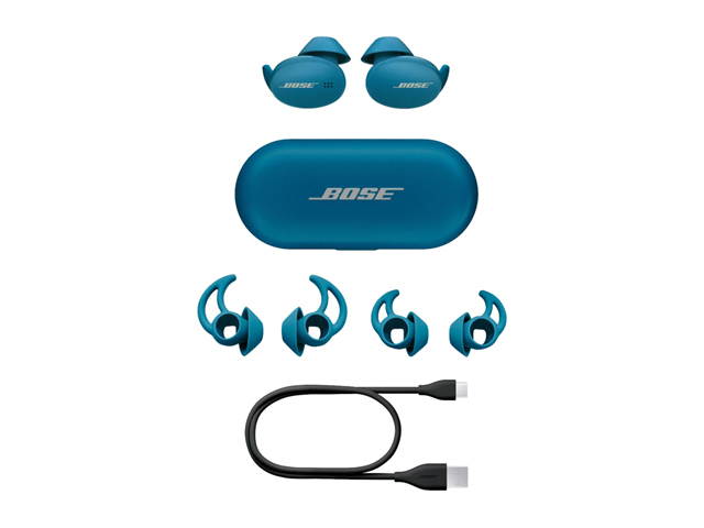 Bose Sport Earbuds - True Wireless Earphones (Bluetooth Headphones for Workouts and Sports), Baltic Blue