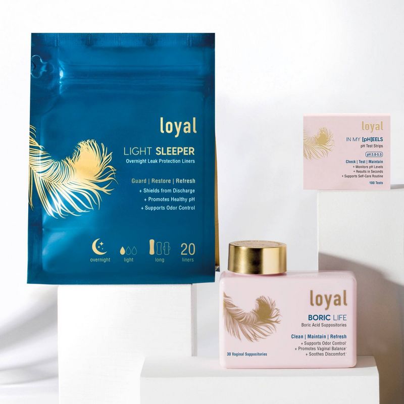 Loyal The Light Sleeper Overnight Leak Protection Liner - 20ct