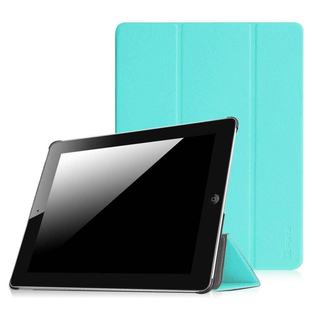 Fintie iPad 2/3/4 Case - Lightweight Slim Tri-Fold Smart Stand Cover Protector Supports Auto Wake/Sleep for iPad 4th Generation with Retina Display, iPad 3 & iPad 2 - Blue