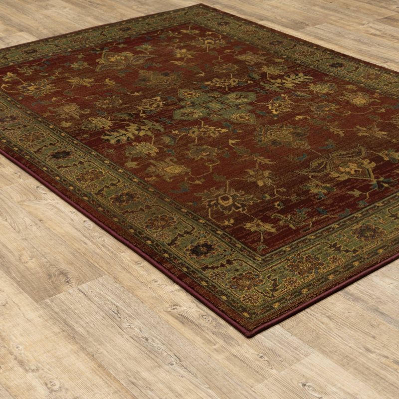 Ansley Area Rug - Red (7'10"x11')