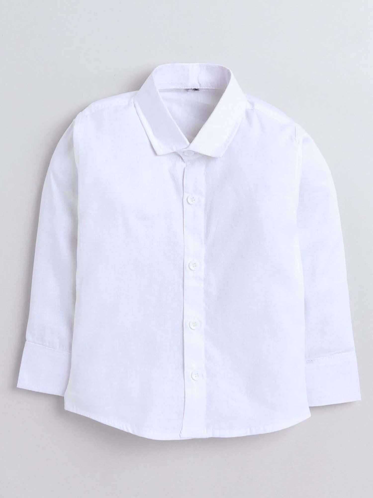 Fourfolds Boys Black Solid Full Sleeves Clothing Set