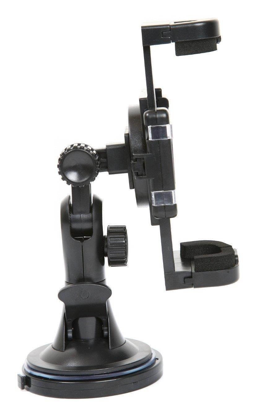 Navitech in Car Suction Cup Windscreen/Air Vent/Dash Disc 3 in 1 Universal 360 Degree Operation Mount Cradle Compatible with The Samsung Galaxy S4 Active LTE-A