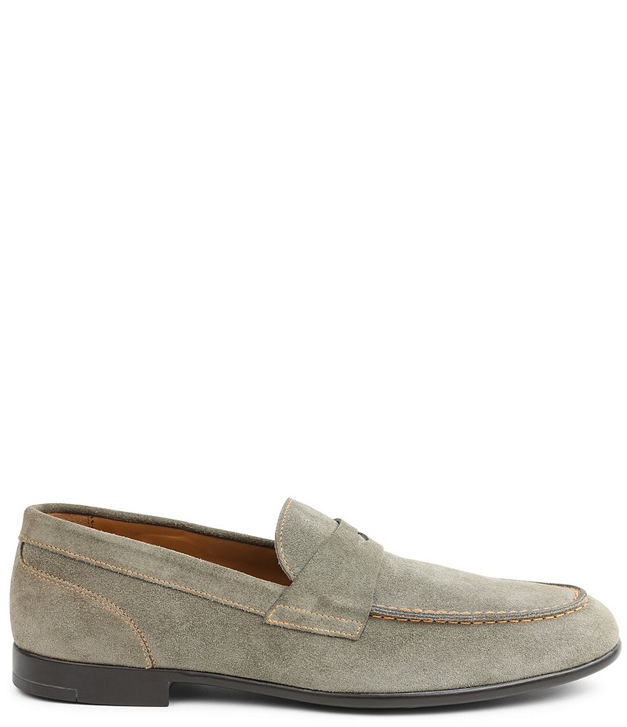 Bruno Magli Men's Silas Suede Penny Loafers