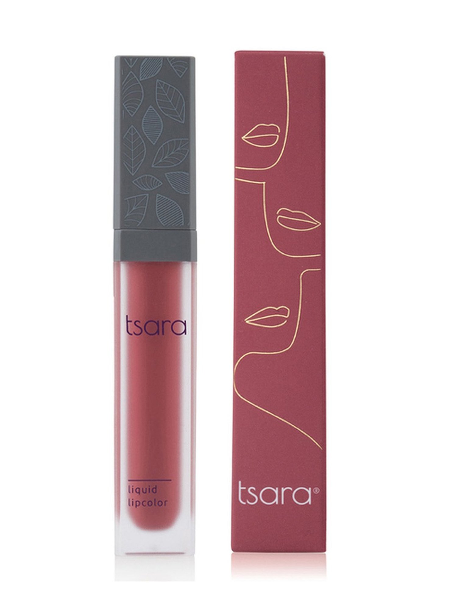 Tsara Cosmetics Organic Liquid Lipcolor On The Mauve - 7 gm