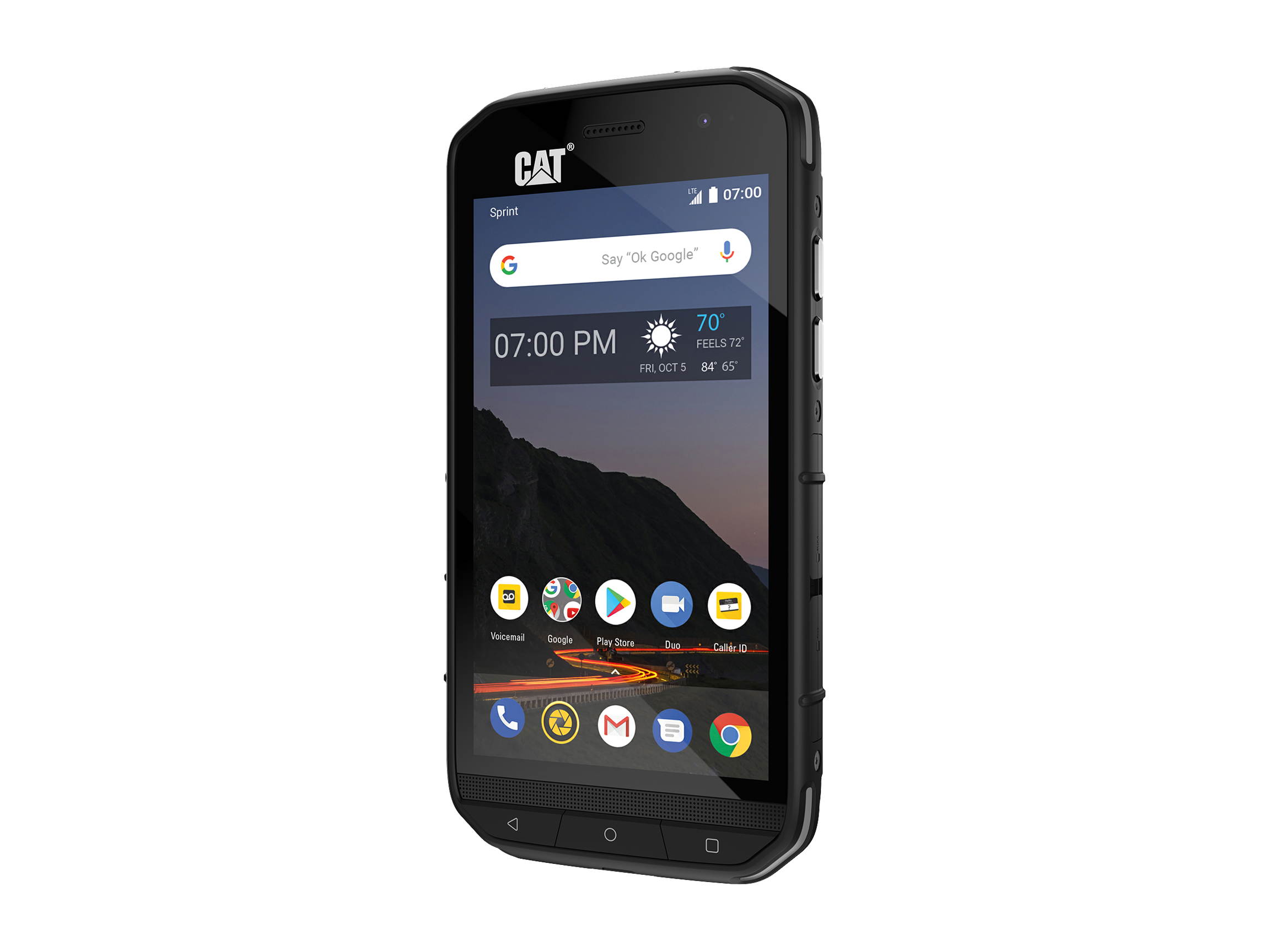 CAT S48c 4G LTE Cell Phone 5" Black 64GB 4GB RAM