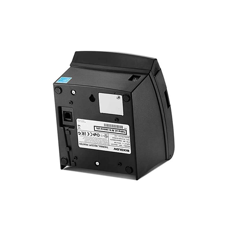 SRP-350PLUSIIICOSG Thermal Printer with Power Supply and USB Cable, Serial/USB/Ethernet, Black