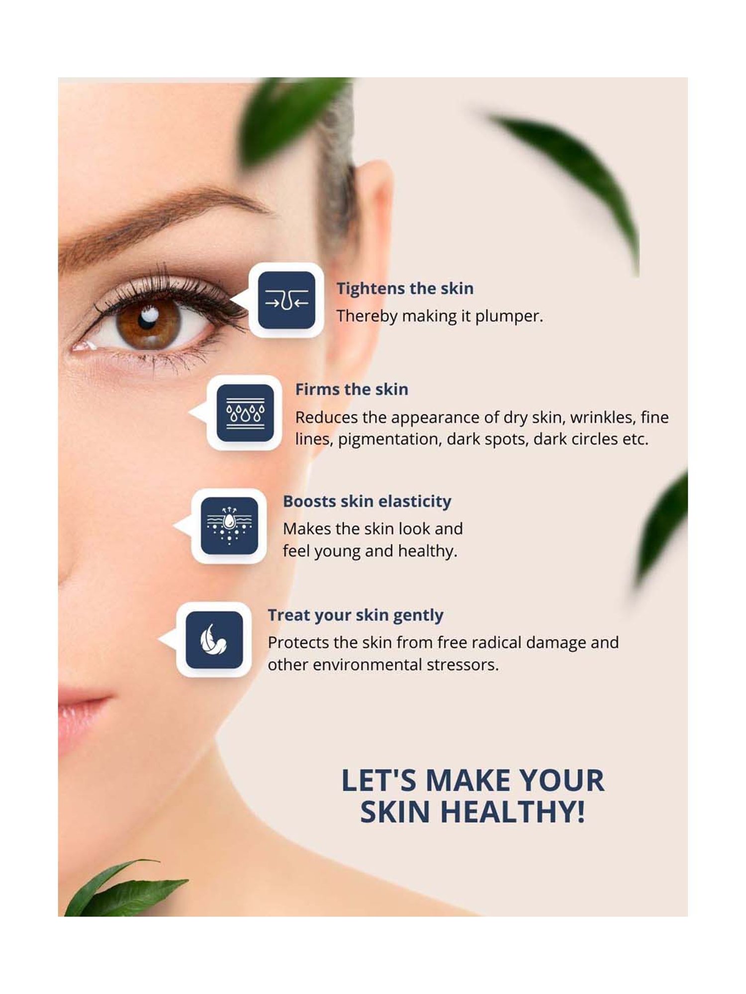 Adiveda Natural Anti Ageing Face Serum - 30 ml