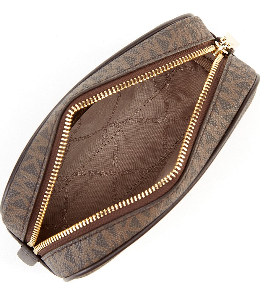 Michael Kors Jet Set Charm Signature Large 2in1 Travel Zip Pouch