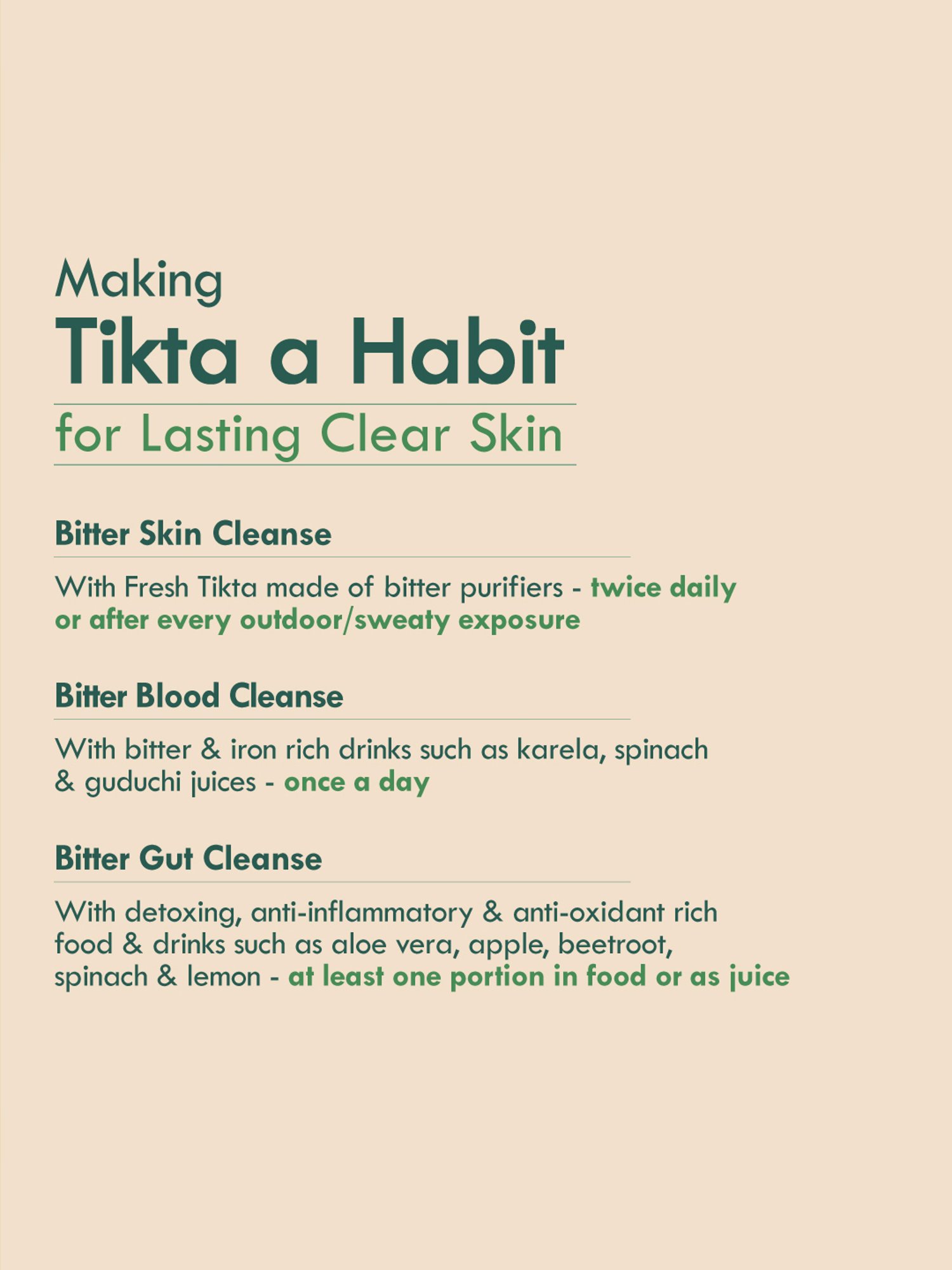 Nat Habit Tikta Bitter Neem Gel Face Wash - 100 gm