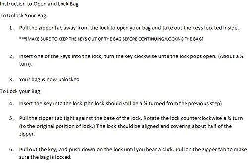 Locking Document HIPAA Bag 15 x 19 | Medical File Security | Legal Size Records Courier Bag (Royal Blue)