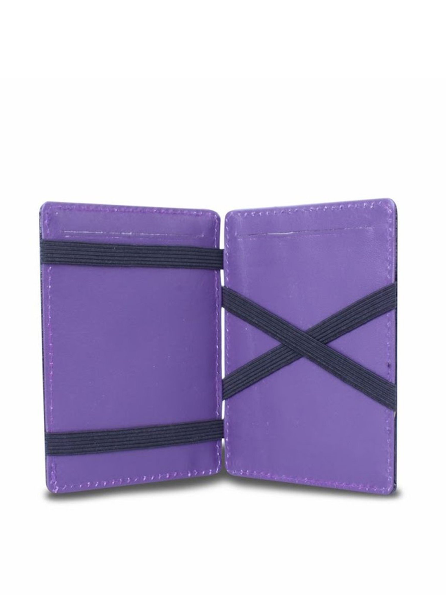 THE HOLISTIK Hide & Seek Black Casual Leather Bi-Fold Wallet for Men