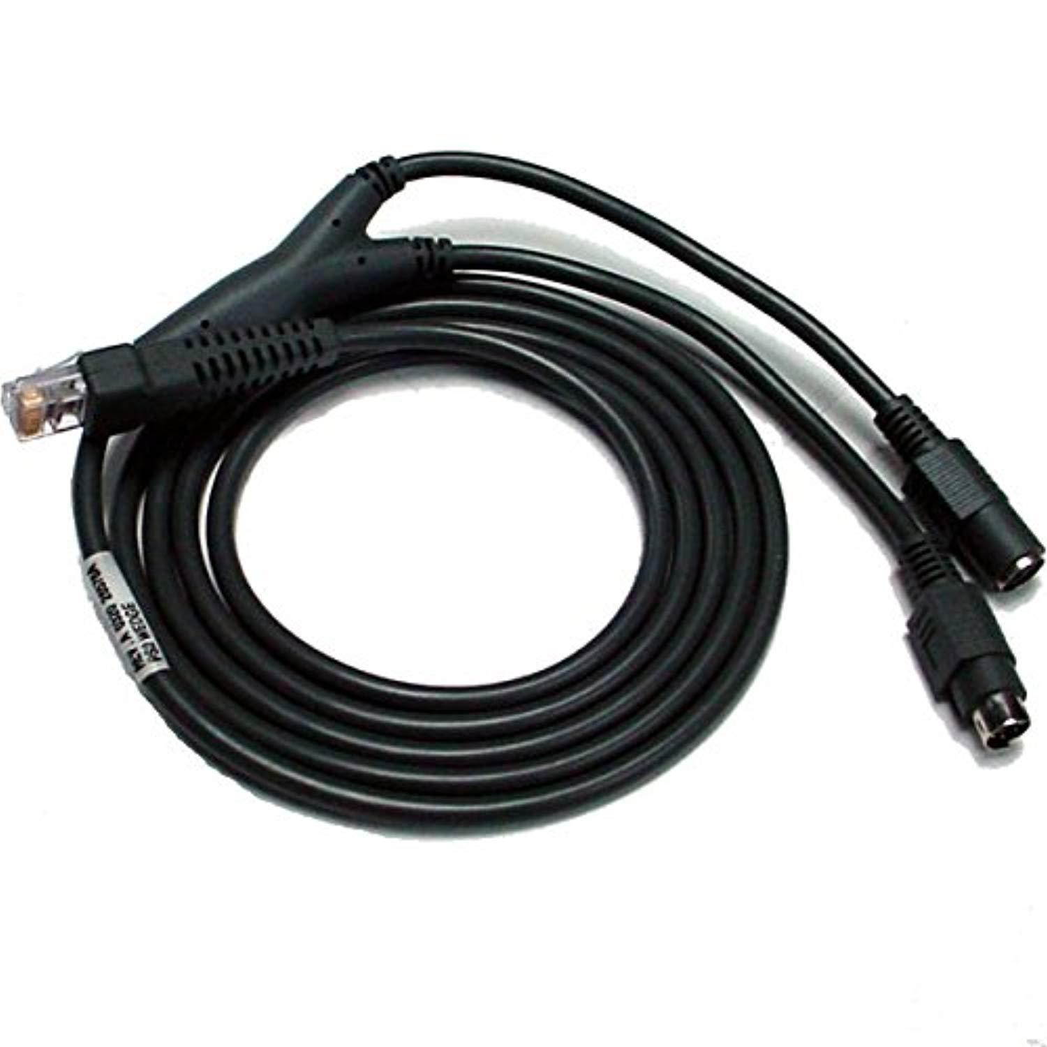 6ft ps/2 wedge symbol barcode scanner data cable - 25-62417-20 - works on one of more of the following models: ls9203 ls9100_92