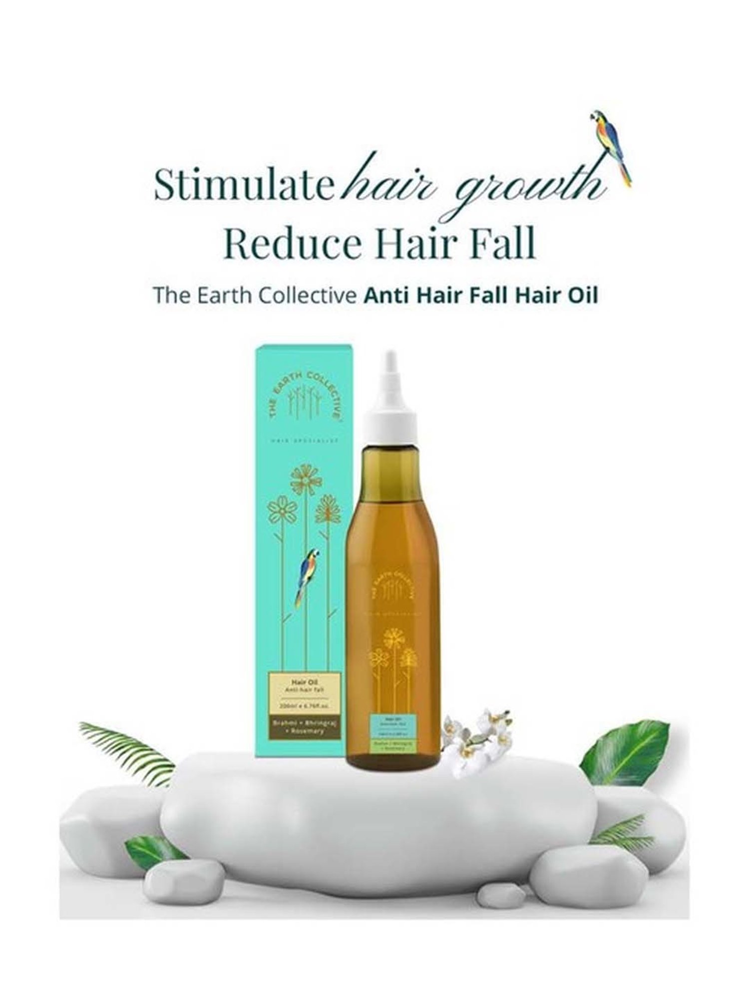 The Earth Collective Anti Hair Fall Hair Oil - 200 ml
