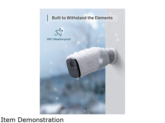 eufy Security, eufyCam 2 Wireless Home Security Camera System, 365-Day Battery Life, HomeKit Compatibility, HD 1080p, IP67 Weatherproof, Night Vision, 4-Cam Kit, No Monthly Fee