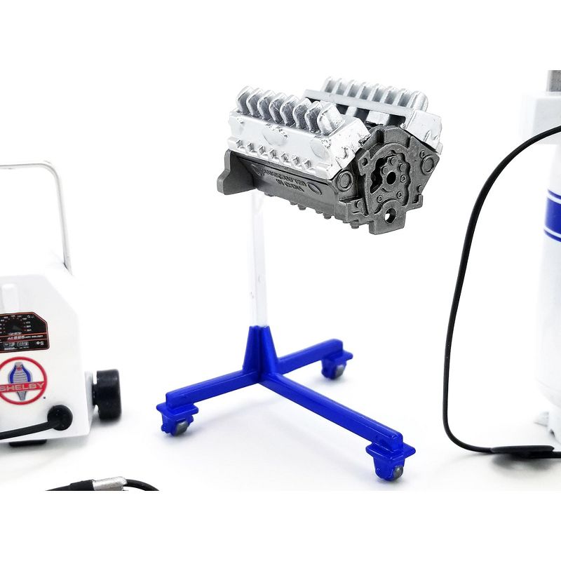 Garage Shop Tools #1 "Shelby Automotive" Set of 6 pieces 1/18 Diecast Replica by GMP