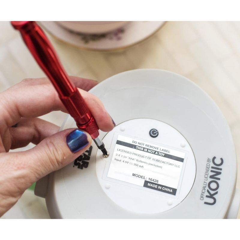 Robe Factory LLC Marvel Iron Man 2 Replica Briefcase 7-Piece Screwdriver Set Tool Kit