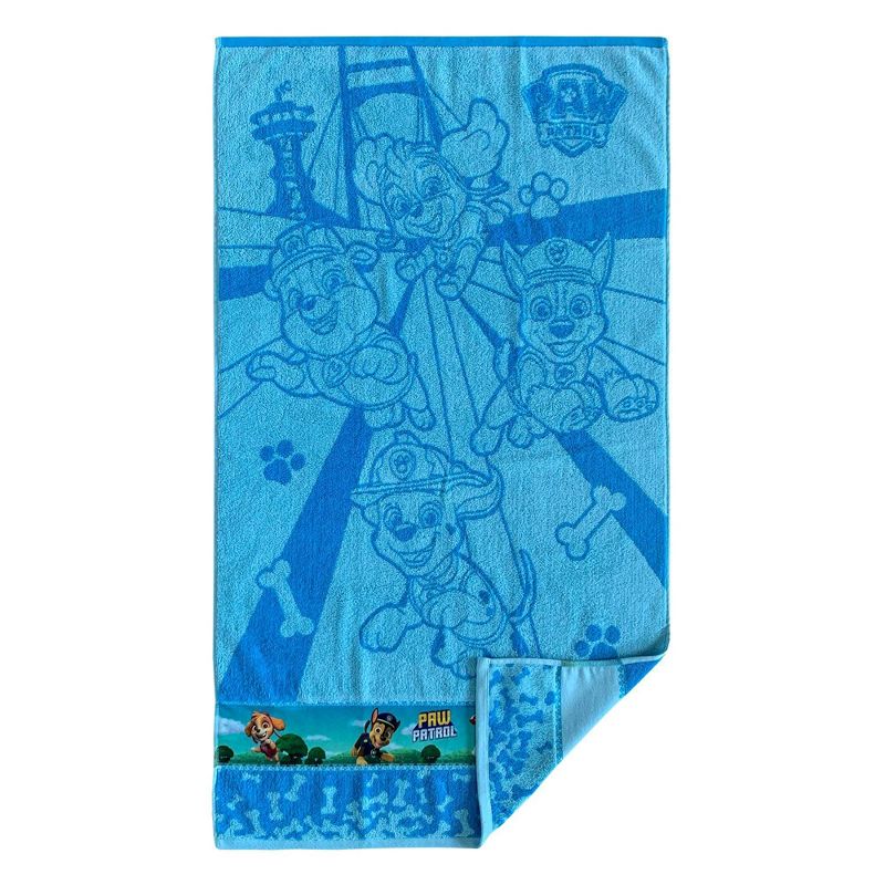 2pc PAW Patrol Power Leaps Bath Towel and Washcloth Set