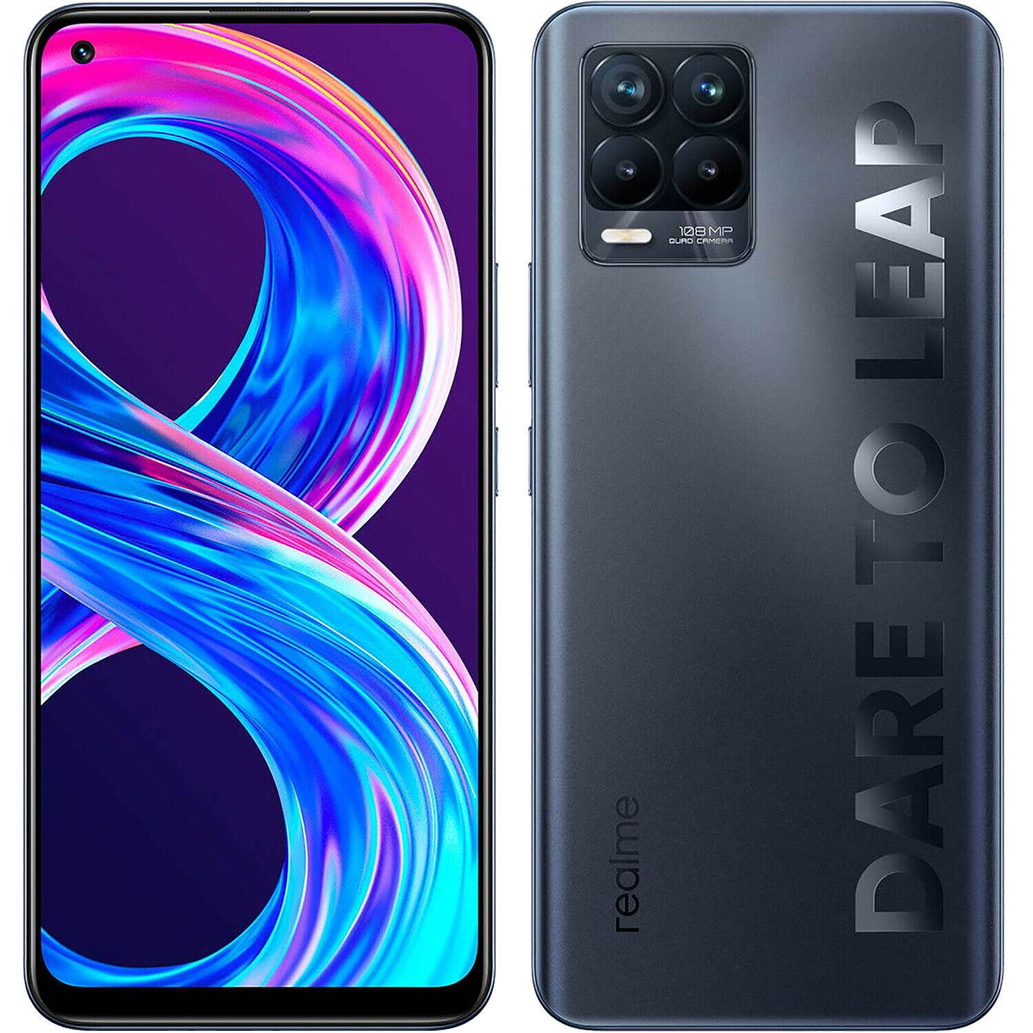 Realme 8 Pro Dual-SIM 128GB ROM + 8GB RAM (GSM Only | No CDMA) Factory Unlocked 4G/LTE Smartphone (Infinite Blue) - International Version