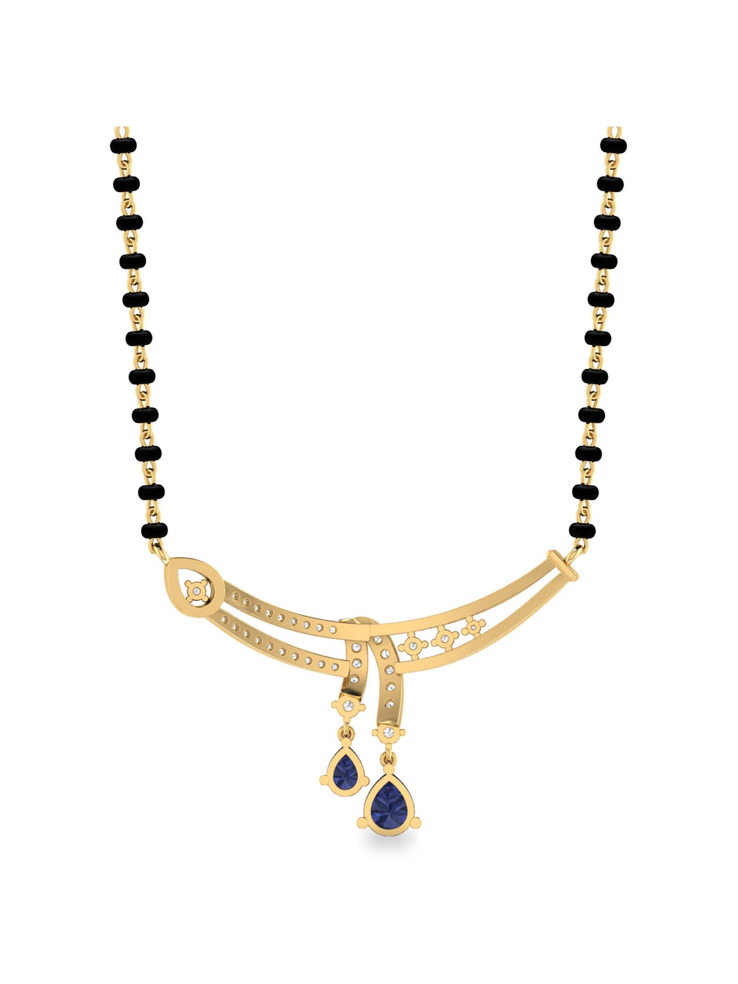 PC Jeweller Salil 18k Gold Mangalsutra Pendant