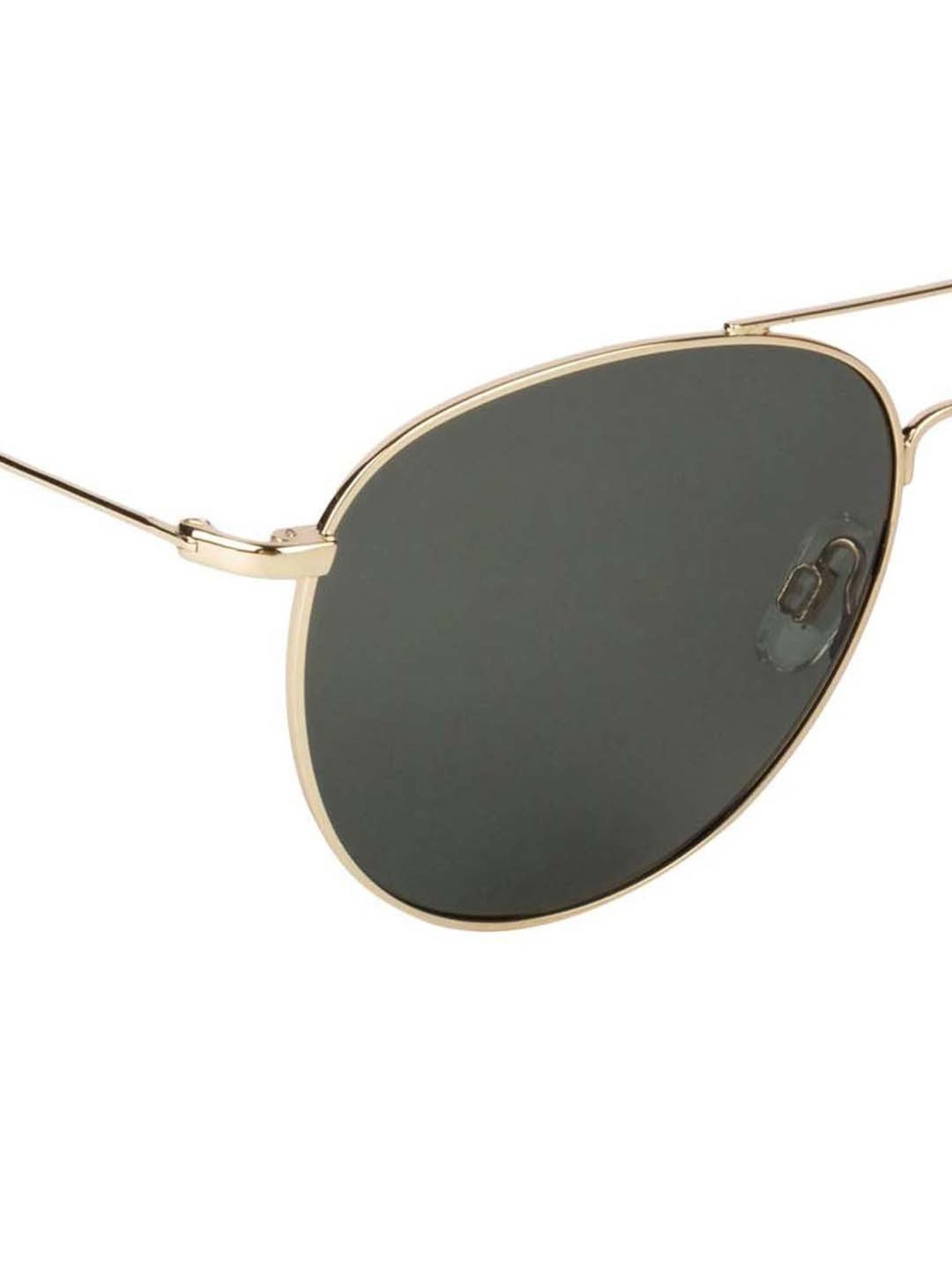 INVU Green Aviator UV Protection Sunglasses for Men
