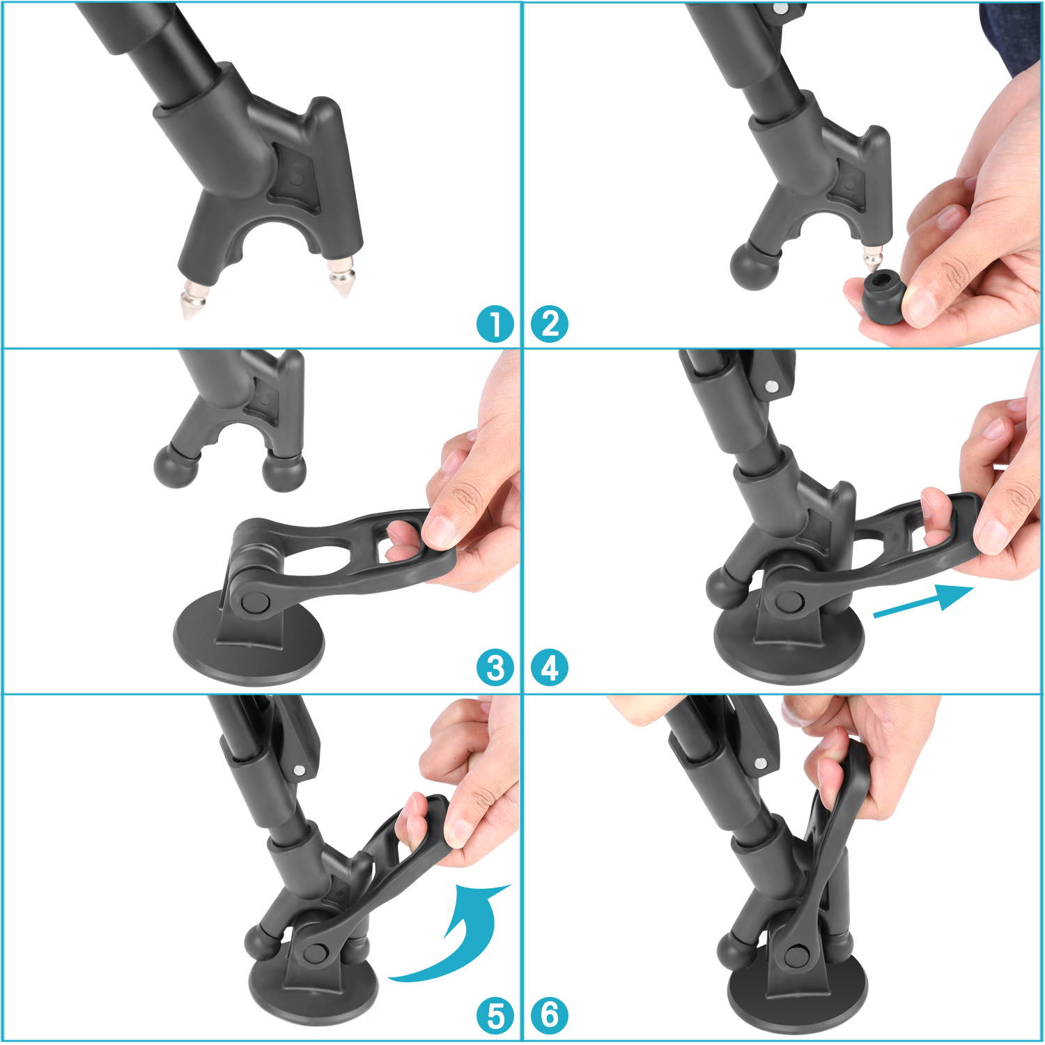 Neewer Professional Heavy Duty Video Camera Tripod,64 inches/163 centimeters Aluminum Alloy with 360 Degree Fluid Drag Head,1/4 and 3/8-inch Quick Shoe Plate,Bag,Load up to 17.6 pounds/8 kilograms